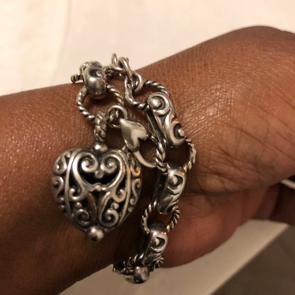 brighton Jewelry - ♥️Brighton DROPPED heart bracelet ♥️